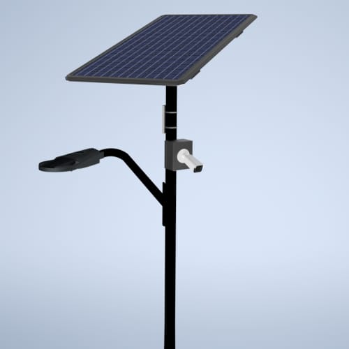 CAD Drawings SELS - Smart Era Lighting Systems Solar Street Lighting System: STL PRO Series