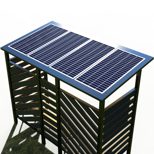 CAD Drawings SELS - Smart Era Lighting Systems Wheel Chair Charging and Device Charging: Mountain Solar Shelter