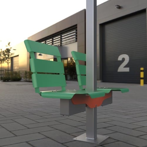 CAD Drawings SELS - Smart Era Lighting Systems Solar Transit Shaded Seating: Leaf Cover