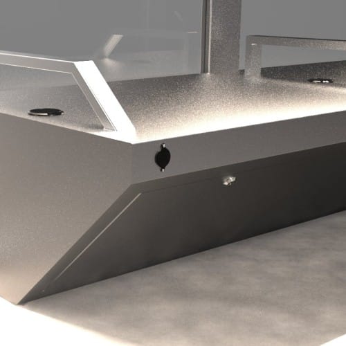 CAD Drawings BIM Models SELS - Smart Era Lighting Systems Modular Solar Shelter System: Solar Bus Shelter