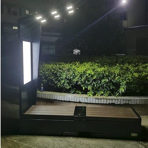 CAD Drawings SELS - Smart Era Lighting Systems Solar Charging and Connectivity Station Bench: SB1050