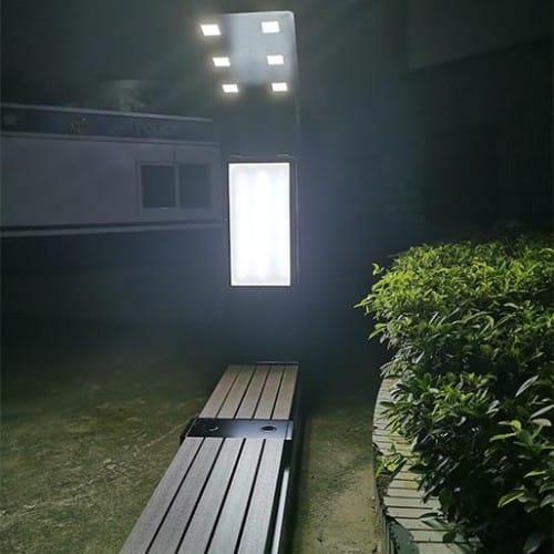 CAD Drawings SELS - Smart Era Lighting Systems Solar Charging and Connectivity Station Bench: SB1050
