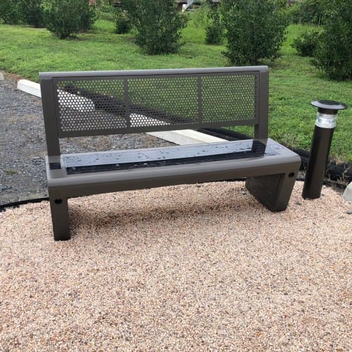 CAD Drawings SELS - Smart Era Lighting Systems Solar Charging and Connectivity Station Bench: SB1020