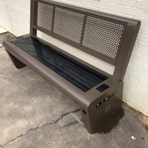 CAD Drawings SELS - Smart Era Lighting Systems Solar Charging and Connectivity Station Bench: SB1020