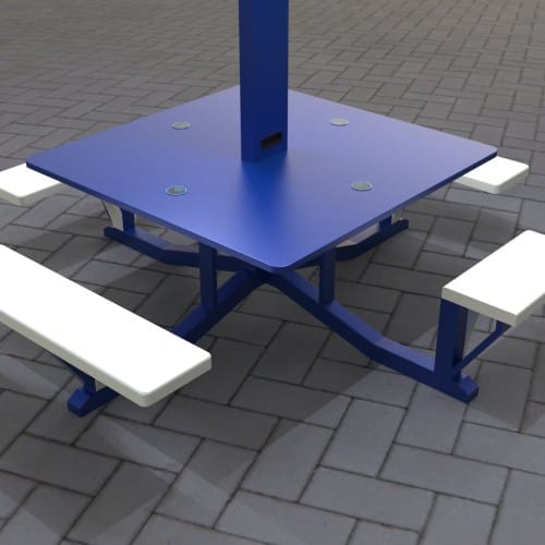 CAD Drawings SELS - Smart Era Lighting Systems Solar Charging Station with Lighting: "STAG" Table