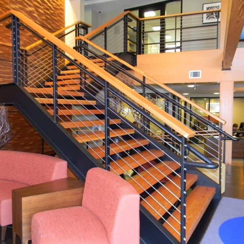 CAD Drawings Skyline Systems Metal Railing System - Stainless Cable