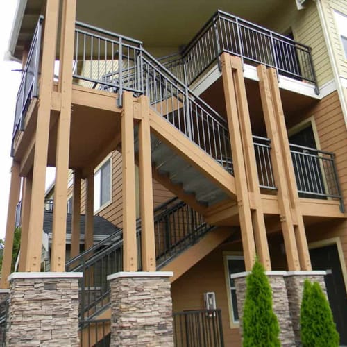 CAD Drawings Skyline Systems Metal Railing System - Picket