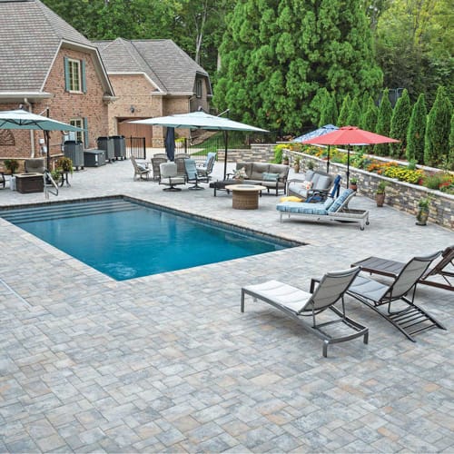 CAD Drawings BIM Models Nicolock Paving Stones Stone Ridge