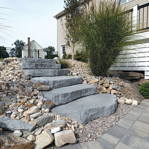 CAD Drawings Nicolock Paving Stones Irregular Steps