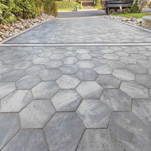CAD Drawings Nicolock Paving Stones Hex Paver