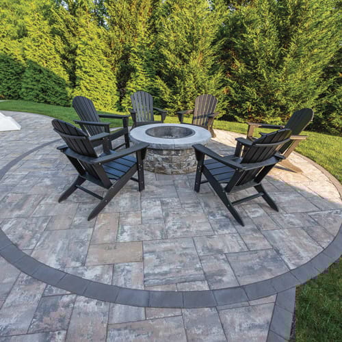 CAD Drawings Nicolock Paving Stones Serafina Fire Pit