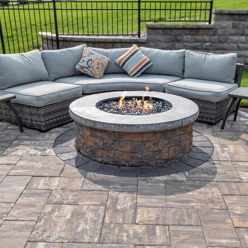 CAD Drawings Nicolock Paving Stones Serafina Fire Pit