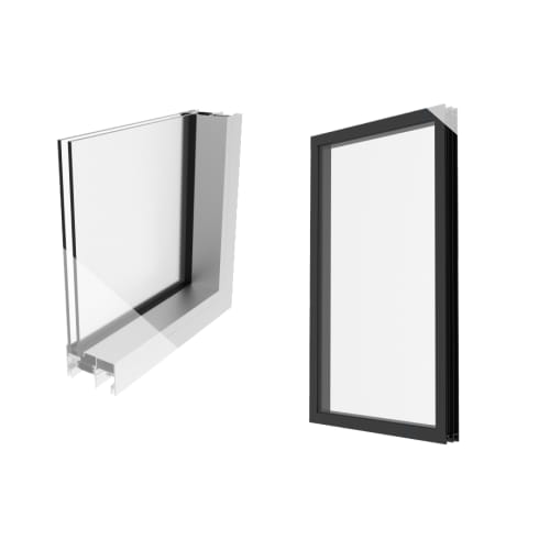 CAD Drawings RAMCO – Reliable Architectural Metals Co. R-Series R500 Fixed Window