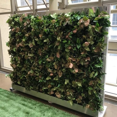 CAD Drawings Green Living Tech LLC Plug and Play Living Wall - Freestanding