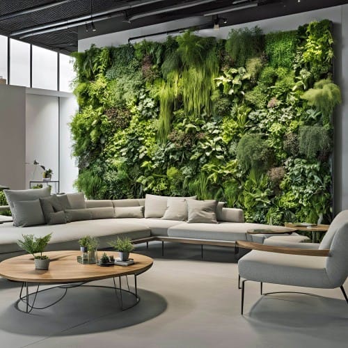 CAD Drawings BIM Models Green Living Tech LLC Plug and Play Living Wall - Wall Mounted
