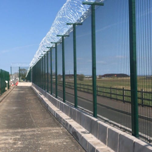 CAD Drawings CLD Physical Security Systems ModSec Securus S1 Security Fence