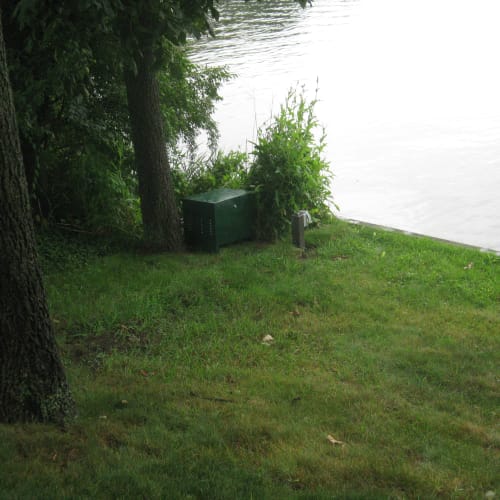 CAD Drawings BIM Models EasyPro Pond Products Standard Lockable Steel Aeration Cabinet (SC22)