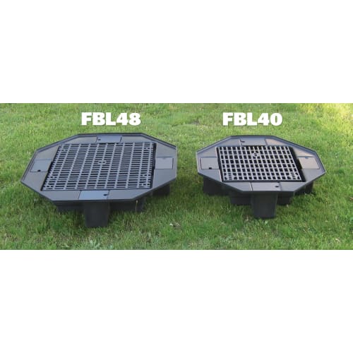 CAD Drawings EasyPro Pond Products Eco-Series® 48" Lightweight Sturdi-Basin with Bench Grating (FBL48)