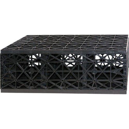 CAD Drawings EasyPro Pond Products High Strength Res-Cube 1/2 cube – 9 1/2" H x 16" W x 27" L *sold in pairs ONLY* (HSC22)