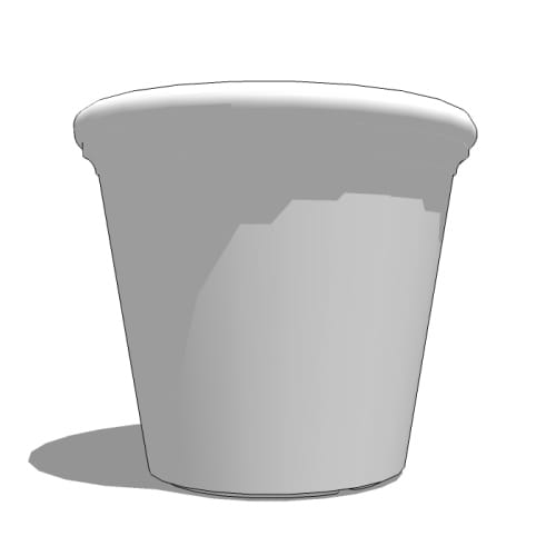 CAD Drawings BIM Models Longshadow® Planters & Garden Ornaments, Classic Garden Ornaments, Ltd.® Adams Planter