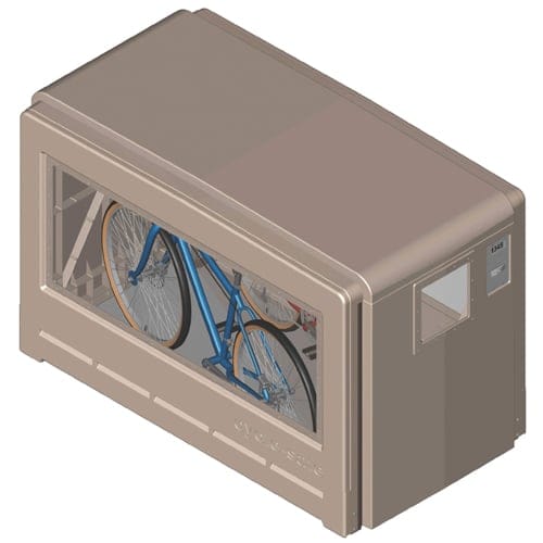 Cycle Key Locker ProPark Bike Lockers - CycleSafe, Inc. - CADdetails