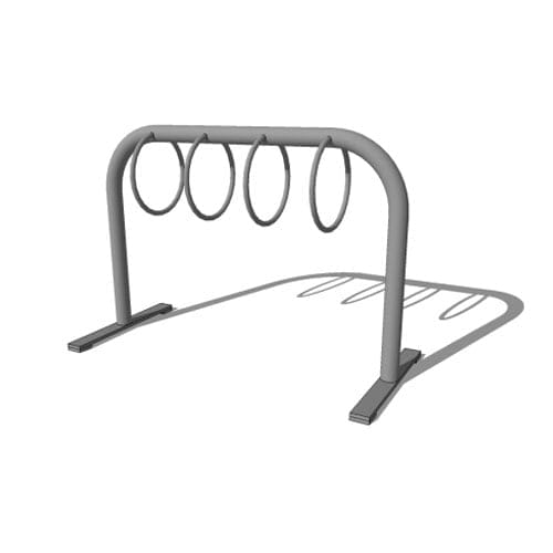 CAD Drawings BIM Models Maglin Site Furniture Inc. MBR-0300-00001 (MBR300-4-DB)