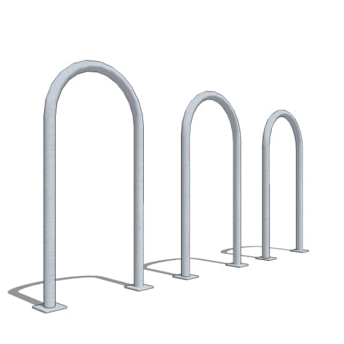 CAD Drawings BIM Models Maglin Site Furniture Inc. MBR-0500-00001 (MBR500-DB)