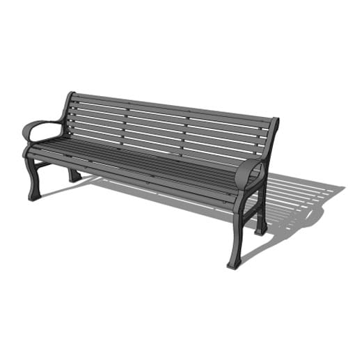 CAD Drawings BIM Models Maglin Site Furniture Inc. MBE-0300-00026 (MLB300-MH)