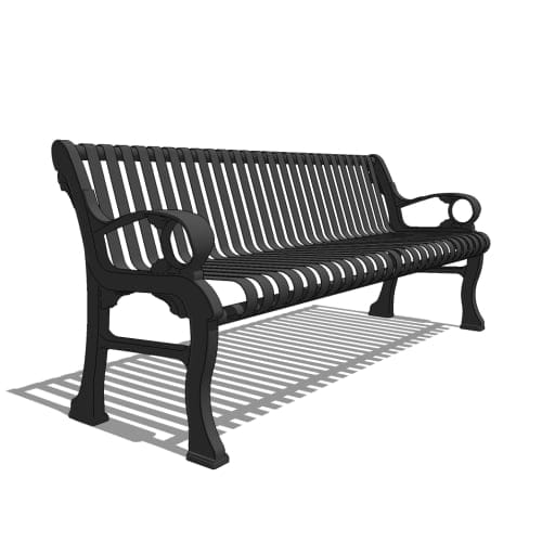 CAD Drawings BIM Models Maglin Site Furniture Inc. MBE-0310-00001 (MLB310-M)