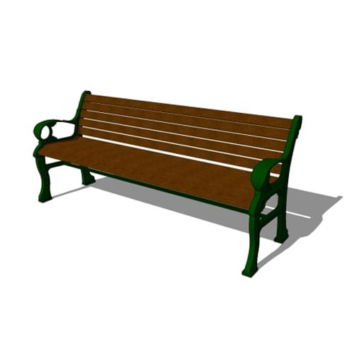 CAD Drawings BIM Models Maglin Site Furniture Inc. MBE-0310-00104 (MLB310-W)