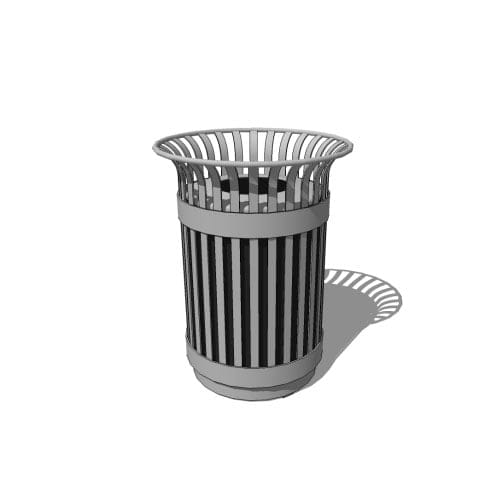CAD Drawings BIM Models Maglin Site Furniture Inc. MTR-0200 (MLWR200)