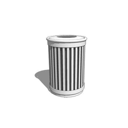CAD Drawings BIM Models Maglin Site Furniture Inc. MTR-0250-00004 (MLWR250-32-ST)