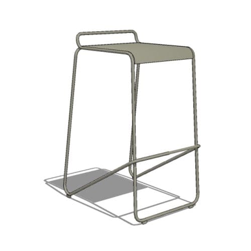 CAD Drawings BIM Models Maglin Site Furniture Inc. MCH-2000-00001 (KNST2000-BH-M0)