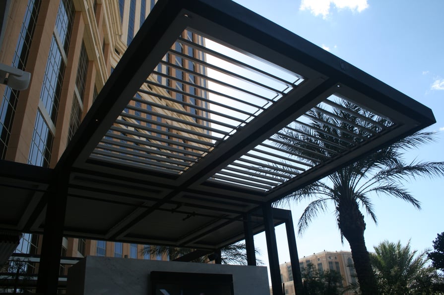 Open Louvers